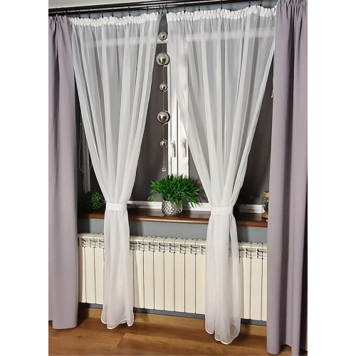 Firana balkonowa lub na taras M399-1