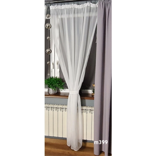 Firana balkonowa lub na taras M399
