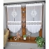 Krótkie panele kuchenne z falbankami  i dekorami FR623-D