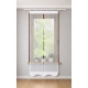 Gotowa firanka panelowa do kuchni lub pokoju FL813 80cm oraz 60cm LUNA