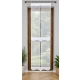 Firana panelowa LUNA FL829 – biały panel prosty 60 × 190 / 210 cm