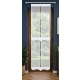 Firana panelowa LUNA FL829 – biały panel prosty 60 × 190 / 210 cm