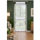 Firana panelowa LUNA FL829 – biały panel prosty 60 × 190 / 210 cm