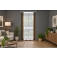 Firana panelowa LUNA FL829 – biały panel prosty 60 × 190 / 210 cm