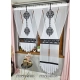 Gotowe firany panelowe Y na okno balkonowe FR647